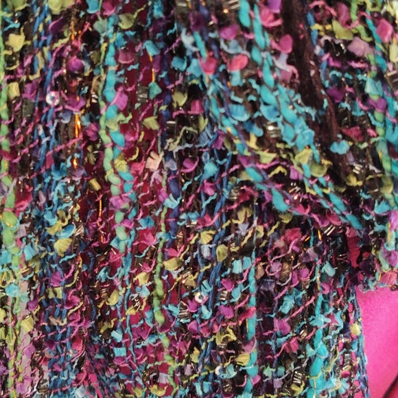 Bundle of Sequin Embellished and Infinity Scarves - Picture 3 of 11